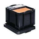 Really Useful 35L Rcyc Stor Box Blk-1160750