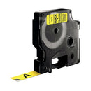 DYMO D1 LABELMAKER TAPE 12MM BLK/YLW-6030047