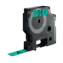 DYMO D1 LABELMAKER TAPE 12MM BLK/GRN-6030048