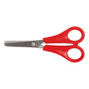 SCHOOL SCISSORS 130MM RED-5805212