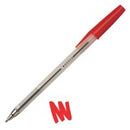 Medium Ballpoint Pen Red Pk50-9240003
