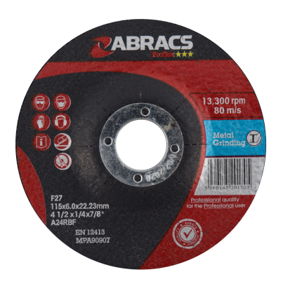 Abrasive Metal Grinding Discs 125x6.0mm