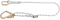 JSP 2m Adjustable Restraint Lanyard with Scaffold Hook