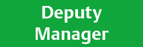 Deputy Manager Door Sign 300x100 Correx