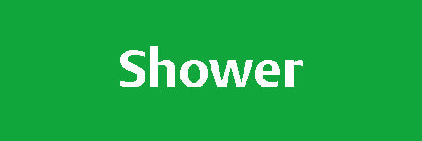 Shower Door Sign 300x100 Correx