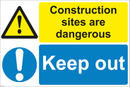 Construction Site-Keep out - Correx