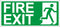 Fire Exit Sign 450x200 Correx