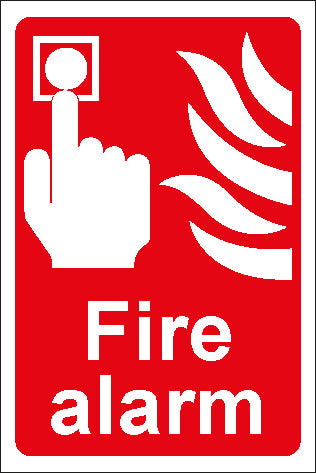 Fire Alarm Sign 200x300 Correx