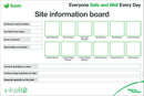 Site Information Board - 1830 x 1220mm