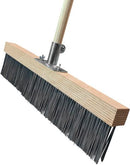 Steel Concrete Brooms 600Mm C/W Fixed Handles