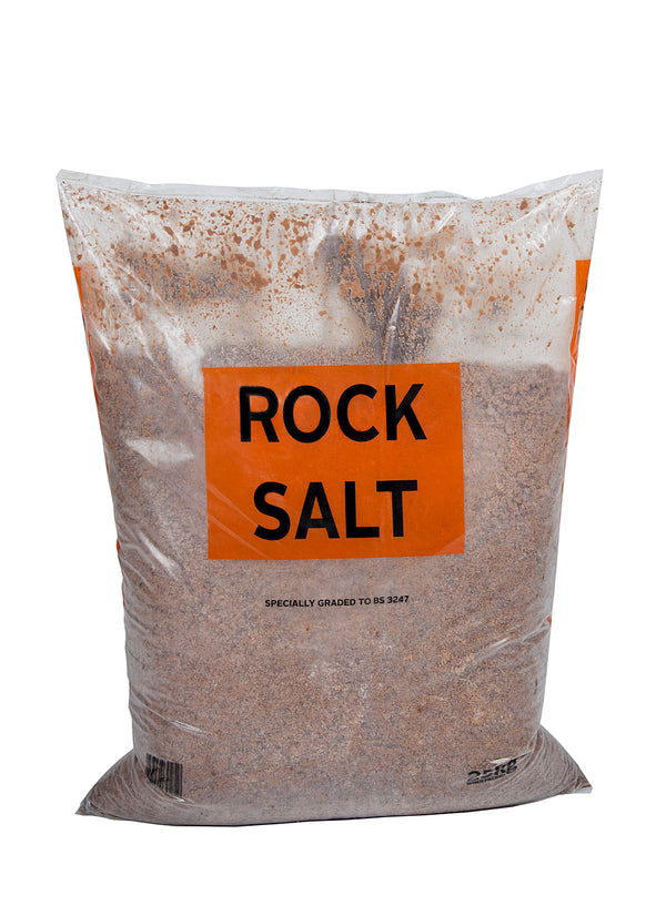 25kg Brown Rock Salt - pallet of 40