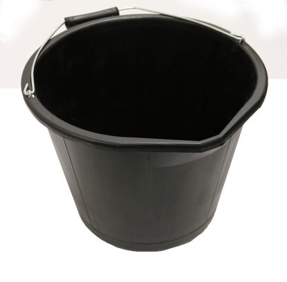 Industrial Bucket - Black - 3 Gallon