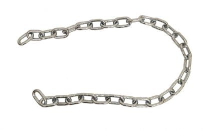BZP Hardened Security Chain 8mm per m