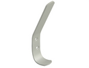 Single Hat & Coat Hook - Aluminium 125mm - Single - 129 x 19 x 54mm