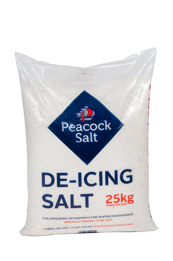 25kg White De-Icing Salt - pallet of 40