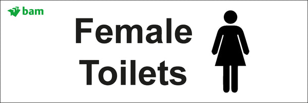 Door signs - Female Toilets