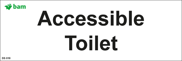 Door signs - Accessible Toilet