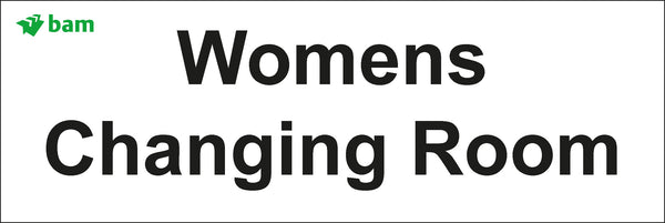 Door signs - Womens Changing Room