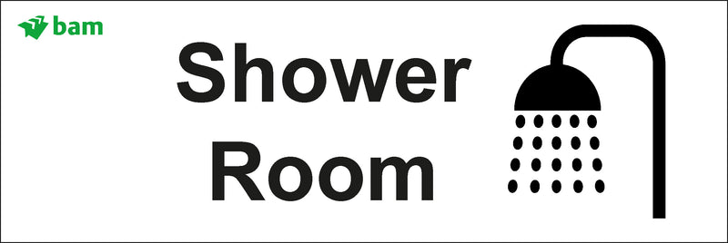 Door signs - Shower Room