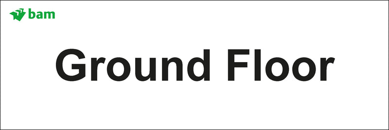 Door signs - Ground Floor