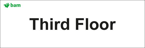 Door signs - Third Floor
