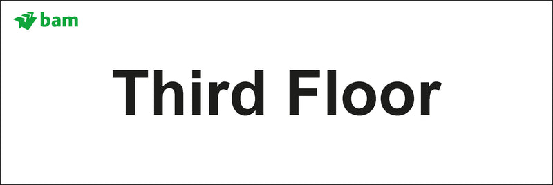 Door signs - Third Floor