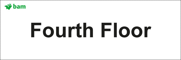 Door signs - Fourth Floor