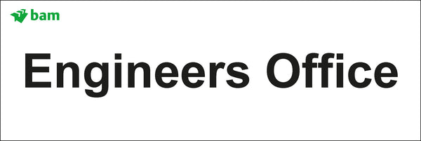 Door signs - Engineers Office