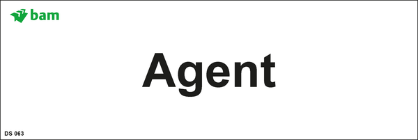 Door signs - Agent