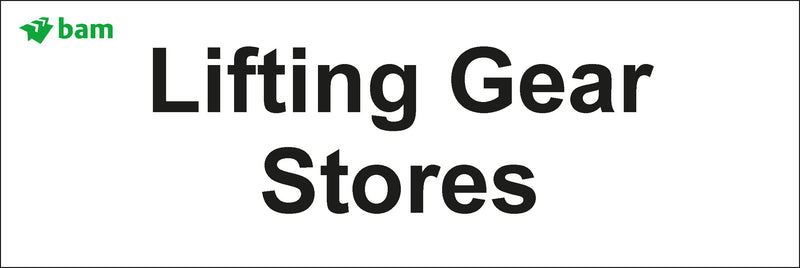 Door signs - Lifting Gear Stores