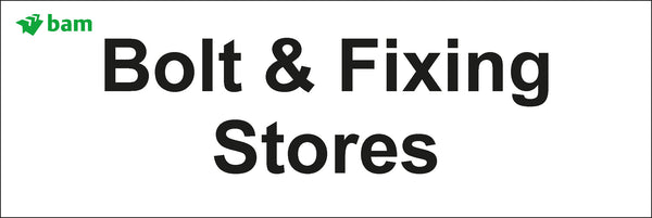 Door signs - Bolt & Fixing Stores