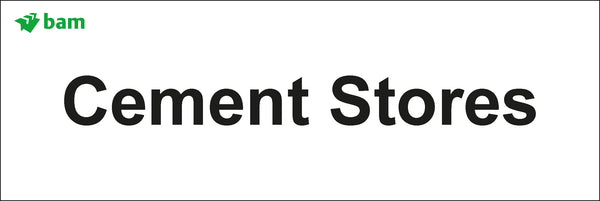 Door signs - Cement Stores