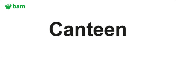 Door signs - Canteen