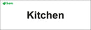 Door signs - Kitchen