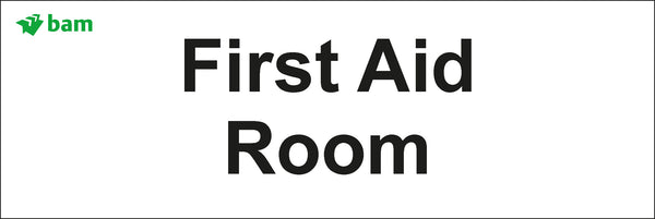 Door signs - First Aid Room