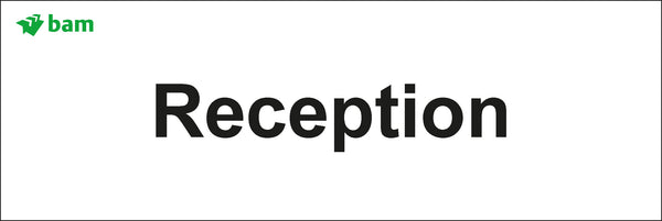 Door signs - Reception