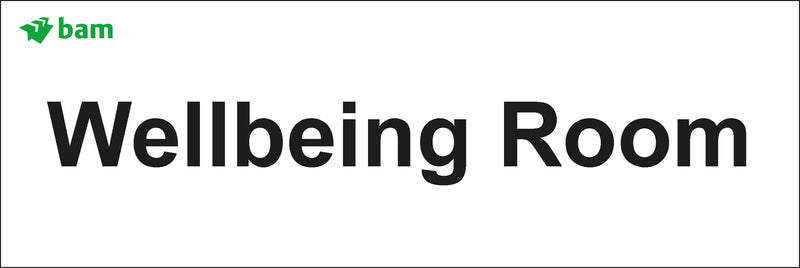 Door signs - Wellbeing Room