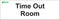 Door signs - Time Out Room