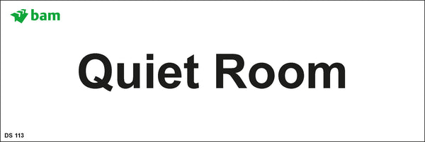 Door signs - Quiet Room