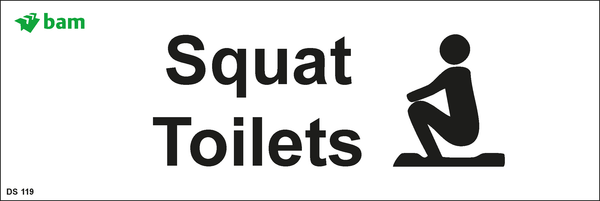 Door signs - Squat Room