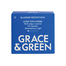 Grace & Green Bladder Liner Light Pack of 12
