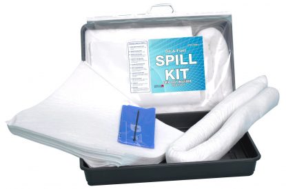 Oil / Fuel Spill Kit c/w Drip Tray 20ltr