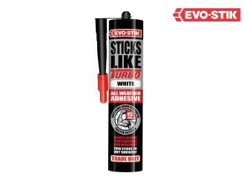 Evo-Stick Sticks Like Turbo White