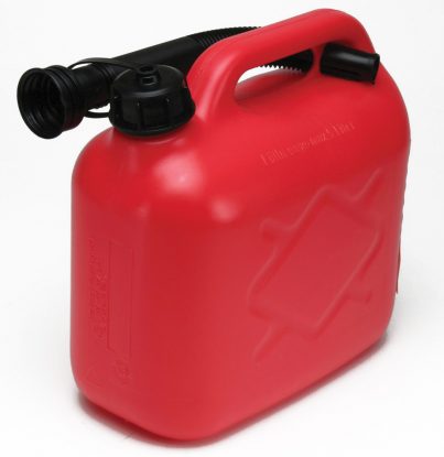 Plastic Fuel Can - Red - 5ltr