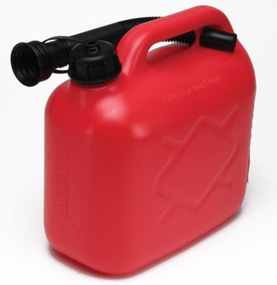 Plastic Fuel Can - Green - 5ltr