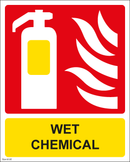 Fire Extinguisher - Wet Chemical - 200x250mm