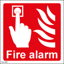 Fire alarm call point - 100x100mm
