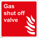 Gas shut off valve - 200x200mm