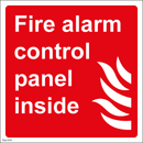 Fire alarm control panel inside - 200x200mm