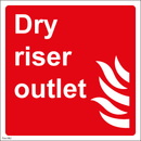 Dry riser outlet - 200x200mm